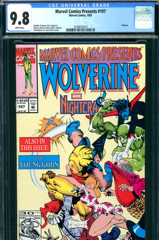 Marvel Comics Presents #107 CGC graded 9.8 - HG - SOLD!