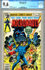 Micronauts #1 CGC graded 9.6 first Galactic Warrior - SOLD!