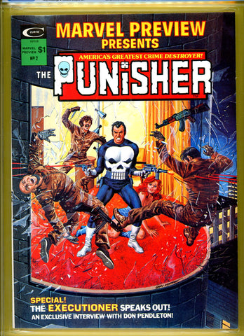 Marvel Preview #2 CGC graded 8.5 - first origin of Punisher - SOLD!