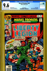 Marvel Premiere #30 CGC graded 9.6 - Red Skull cover and story