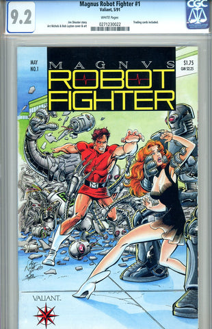 Magnus, Robot Fighter #01 CGC graded 9.2 SOLD!