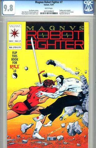 Magnus, Robot Fighter #07 CGC graded 9.8 HG - SOLD!