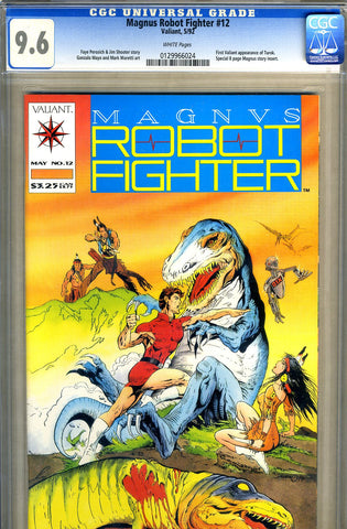 Magnus, Robot Fighter #12 CGC graded 9.6 - 1st Turok (Valiant) SOLD!