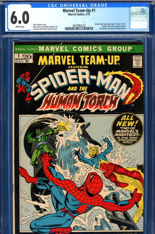 Marvel Team-Up #1 CGC graded 6.0 first Misty Knight