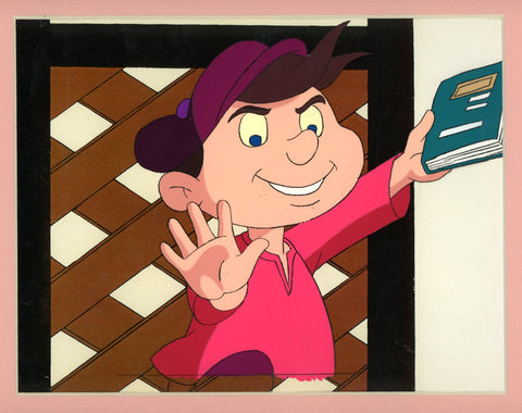 Original production cel -"Pinocchio"- by Golden Films 127 MATTED