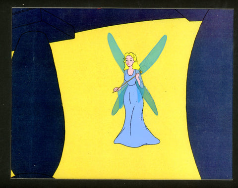 Original production cel -"Pinocchio"- by Golden Films 132 MATTED