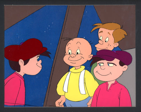 Original production cel -"Pinocchio"- by Golden Films 135 MATTED