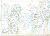 Original production cel -"Pinocchio"- by Golden Films 174 SIZE 19.50" x 10.50"