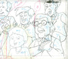 Original production cel -"Pinocchio"- by Golden Films 174 SIZE 19.50" x 10.50"