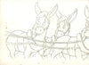 Original production cel -"Pinocchio"- by Golden Films 176 SIZE 18" x 9"
