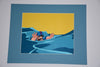 Original production cel -"Sinbad"- by Golden Films 309 MATTED