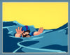 Original production cel -"Sinbad"- by Golden Films 309 MATTED