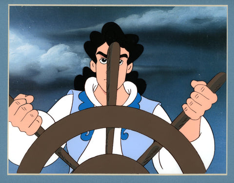 Original production cel -"Sinbad"- by Golden Films 311 MATTED