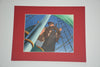 Original production cel -"Sinbad"- by Golden Films 312 MATTED w/original background