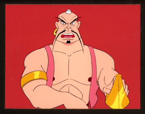 Original production cel -"Sinbad"- by Golden Films 316 MATTED