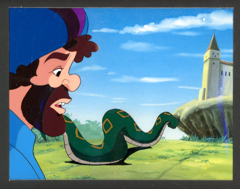 Original production cel -"Sinbad"- by Golden Films 317 MATTED