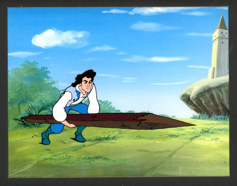 Original production cel -"Sinbad"- by Golden Films 319 MATTED
