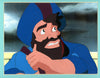 Original production cel -"Sinbad"- by Golden Films 325 MATTED