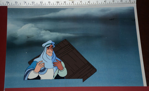 Original production cel -"Sinbad"- by Golden Films 353 SIZE 15.50" x 9"