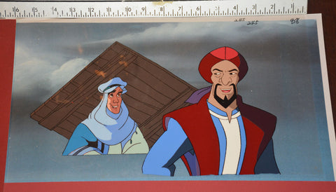 Original production cel -"Sinbad"- by Golden Films 355 SIZE 15.50" x 9"