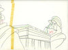 Original production cel -"Sinbad"- by Golden Films 356 SIZE 17" x 9"