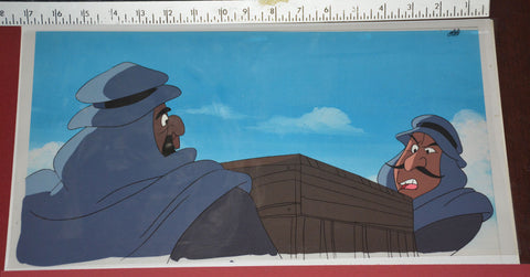 Original production cel -"Sinbad"- by Golden Films 358 SIZE 17" x 9"