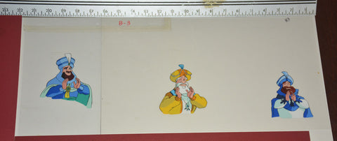 Original production cel -"Sinbad"- by Golden Films 360 SIZE 21" x 9.25"