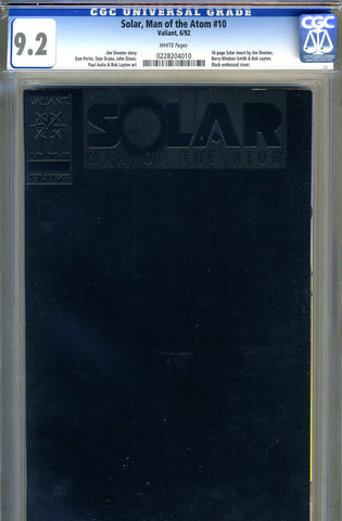 Solar, Man of the Atom #10 CGC graded 9.2 - first Eternal Warrior - SOLD!