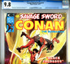 Savage Sword of Conan #02 CGC graded 9.8 - HIGHEST GRADED SOLD!