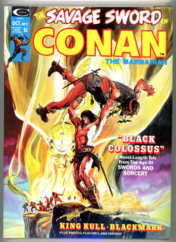 Savage Sword of Conan #02 CGC graded 9.8 - HIGHEST GRADED SOLD!