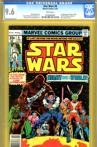 Star Wars #08 CGC graded 9.6 - first Jaxxon, Hedji and more - SOLD!