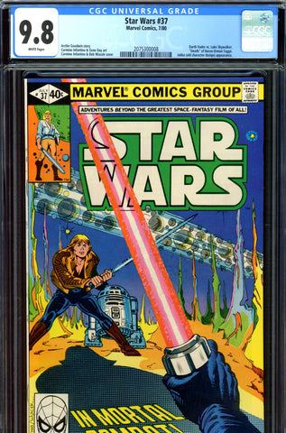 Star Wars #37 CGC graded 9.8 - HIGHEST GRADED - SOLD!