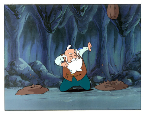 Original production cel -"Thumbelina"- by Golden Films 246 MATTED