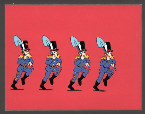 Original production cel -"Thumbelina"- by Golden Films 254 MATTED