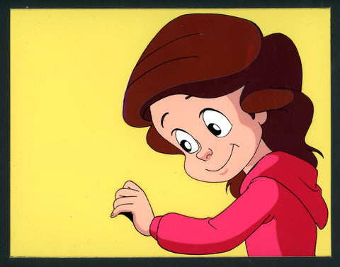 Original production cel -"Thumbelina"- by Golden Films 255 MATTED