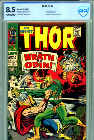 Thor #147 CBCS graded 8.5 - Loki cover and story - SOLD!
