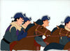 Original production cel -"Three Musketeers"- by Golden Films 124 SIZE 19.50" x 9"