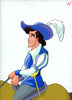 Original production cel -"Three Musketeers"- by Golden Films 128 SIZE 15.50" x 10.50"