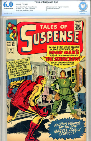 Tales of Suspense #51 CBCS graded 6.0 - SOLD!
