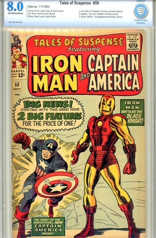 Tales of Suspense #59 CBCS graded 8.0 - SOLD!