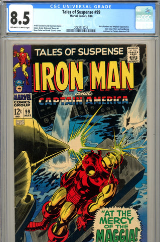 Tales of Suspense #99 CGC graded 8.5 last issue SOLD!
