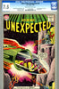 Tales of the Unexpected #43 CGC graded 7.5 first S.R. cover in title - SOLD!