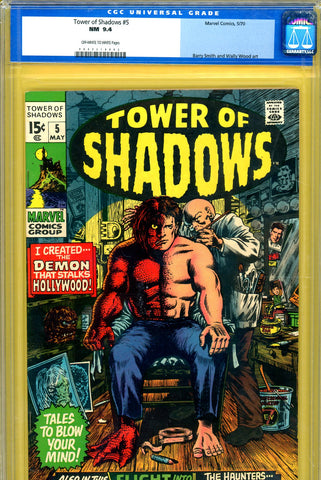 Tower Of Shadows #05 CGC graded 9.4 first Jason Roland - SOLD!