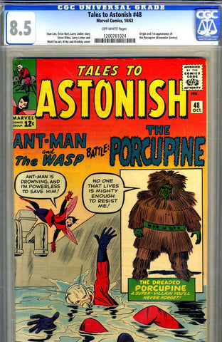 Tales to Astonish #48 CGC graded 8.5 - SOLD!