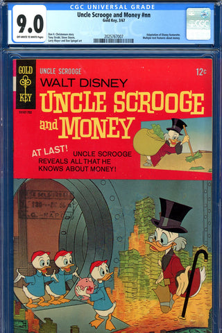 Uncle Scrooge and Money #nn CGC 9.0 adaptation of featurette - SOLD!