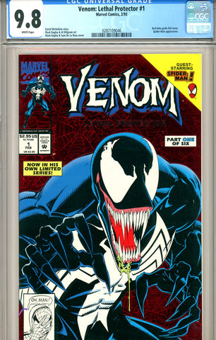 Venom: Lethal Protector -COMPLETE SET- all CGC graded 9.8 (1993) SOLD!