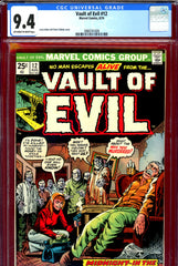 Vault Of Evil #12 CGC graded 9.4 - third highest graded