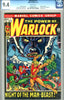 Warlock #01 CGC graded 9.4 - origin of Warlock - white pages - SOLD!