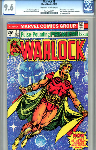 Warlock #09 CGC graded 9.6 - SOLD!