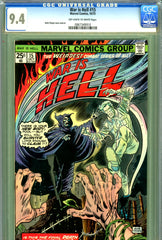 War Is Hell #15 CGC graded 9.4 - last issue - skeleton cover